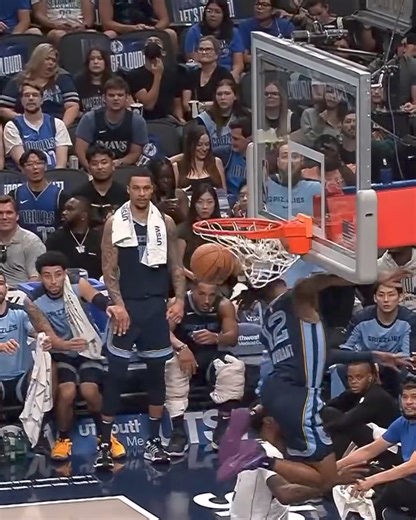 The 🥷 technique! 🚫 #BigMemphis #NBAPreseason | NBA