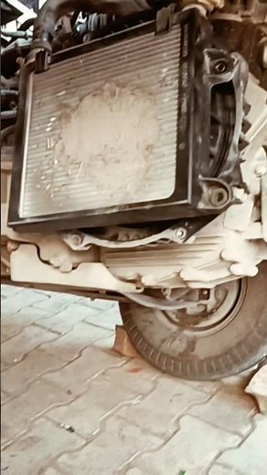 CNG 300 CC 🛺 BS6 # Piaggio app 😭⚒️#viral #radiator block#mechanic #