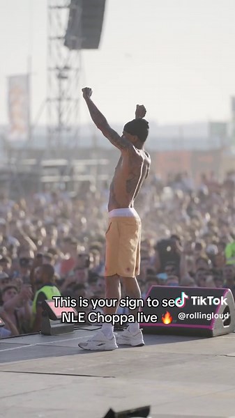 Experience NLE Choppa Live: A Rolling Loud Moment