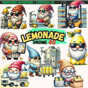 46PNG Cute Gnomes Clipart, Lemonade Clipart, Watercolor Business Man Clipart, Digital Download, Nursery Decor, Business Man Png, Fathers Day - Etsy