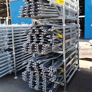 [Hot Item] Building Scaffolding Mobile Tower Multifunctional Scaffolding System HDG All Round Scaffold Ringlock with as/En Certificate