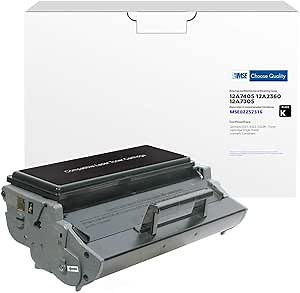MSE Brand Remanufactured Toner Cartridge Replacement for Lexmark E321/E323/E323N | Black | High Yield