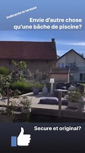 Terrasse coulissante complètement indécente 🤩🤩🤩 une belle idée pour sécuriser ta piscine et profiter d’une terasse plus grande, ou d’une baignade et un coin chill (ouep « chill » jviens de rajeunir 😂😂 #jardin #piscine #espacevert #diy | Atelier Kadeco