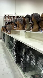 3.9K views | ALL, yes, ALL premium wigs are 50% off during November! Mature women can try out our collection of Foxy Silver! | Beauty & Company | Facebook