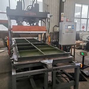 [Hot Item] Prensa hidráulica de vulcanización de placas calientes de baldosas de goma / Máquina para fabricar productos de goma