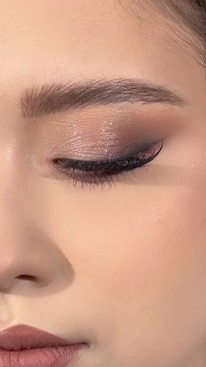 Soft clam minimum eye makeup look for beginner girls office going girls | Ayesha makeovers