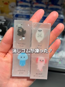 話題の消しゴム3選｜氷漬け・富士山・育てるウミゴム