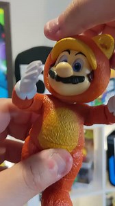 Super Mario tanooki figure is thick and fluffy! #supermario #toyreview