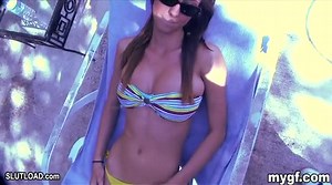 Busty GF Makes Her First Sex Tape