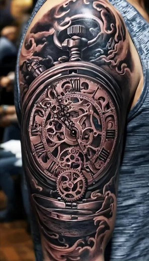 Tatouage de l'horloge #signification #tatouage #horloge