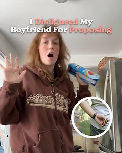 My boyfriend proposed and I disfigured him...😬 | Happiest