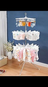 5.7K views | Simplify laundry day with this easy-to-store drying rack✨ [HD618] #DIY #storage #homedecoration | Mirror Mirror | Facebook