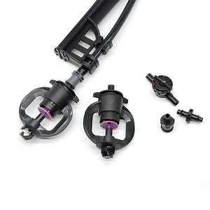 [Hot Item] 360 Degree Rotating Micro Irrigation Sprinkler Nozzle Indoor Mini Water Sprinkler