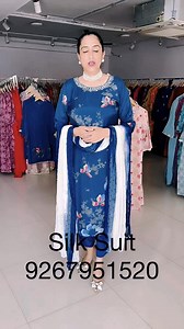 5.6K views · 51 reactions | Blue silk suit ….. Book 9267951520 | Asin Boutique | Facebook