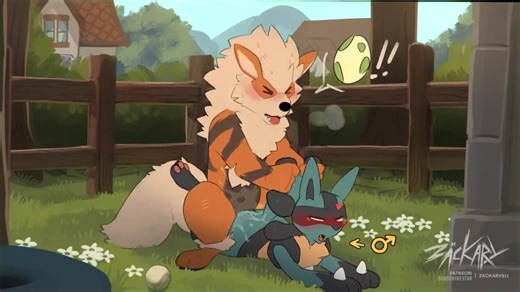 Arcanine Breeds Lucario