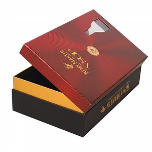 [Hot Item] China Custom Printed Cardboard Paper Packaging Paper Red Wine Box Manufacturer Supplier Factory