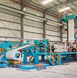 [Hot Item] Hito 60000 Tons/Y Continuous Coil Coating Line with Non-Stop Application of Cleaning, Treating, Coating, Curing and Leveling
