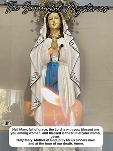 16K views · 10K reactions | Let us pray the Holy Rosary #TheSorrowfulMysteries | PrayersDevotion | Facebook