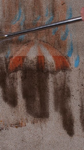 Are spring rains turning your carpet into a mess like this?! ☔ 🌧️ Do you think Chem-Dry can handle it? 🤔 #satisfyingclean #carpetcleaning #deepcleaning | Chem-Dry