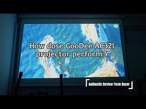 GooDee AC321 Projector Review: REAL Buyer Shows You Everything (Setup, Test, Honest Thoughts)