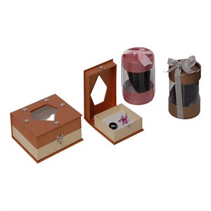 [Hot Item] Custom Logo Jewelry Gift Box Ring Bracelet Necklace Pendant Jewellery Set Packing Packaging Box