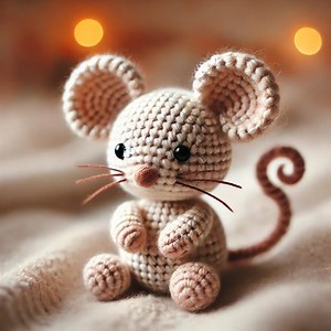 Adorable Crochet Mouse Pattern Amigurumi Plush Toy PDF, DIY Cute Mouse,soft Handmade Gift,nursery Decor, Beginner-friendly,amigurumi Mouse - Etsy