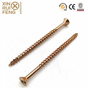 [Hot Item] Double Coutnersunk Torx Drive Yellow White Zinc Csk Head MDF Particle Chipboard Screw Wood Screws