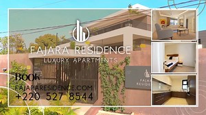 FAJARA RESIDENCE, WELCOME TO OUR TOURISM DIRECTORY Situated in the heart of Fajara, Fajara Residence epitomizes luxury and comfort, beckoning travelers and long-term residents alike to discover the perfect blend of sophistication and relaxation. Whether you're seeking a short-term escape or a long-term home, Fajara Residence offers a unique fusion of elegance and convenience, promising an unforgettable stay in this beautiful coastal region. Want to book now? Contact them directly! FAJARA RESIDEN