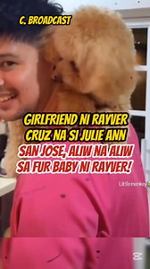 GIRLFRIEND NI RAYVER CRUZ NA SI JULIE ANN SAN JOSE, ALIW NA ALIW SA FUR BABY NI RAYVER! #RayverCruz #JulieAnneSanJose | Celebrity Broadcast