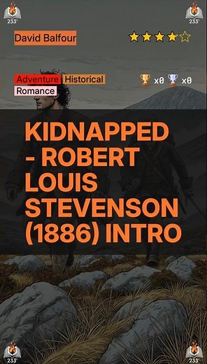 Kidnapped - Robert Louis Stevenson (1886) Intro (David Balfour - 1)
