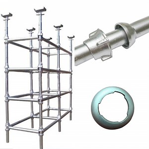 [Hot Item] Modern Industrial Galvanized Steel Cuplock Scaffold System with Ledger Vertical Diagonal Brace for Building Construction