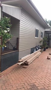 5.3K views · 38 reactions | Check out this awesome hardwood carport built by @twotidescc  What’s your favourite type of timber to work with? #ProudChippy | #CarpentryAustralia | #HardWood | #CarPort | #Carpentry | #Reels | #Timber | #Chippy | #Carpenter | #ChippyLife | Carpentry Australia | Facebook