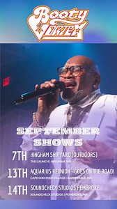 Party With Us This September! 9/7: Hingham Shipyard’s Summer Concert Series: Booty Vortex 9/13: Aquarius Reunion 9/14: Booty Vortex At Soundcheck Studios Pembroke | Booty Vortex