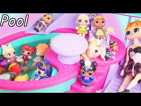 LOL OMG Makeover DIY Custom Limited Pool Carts OMG Boy