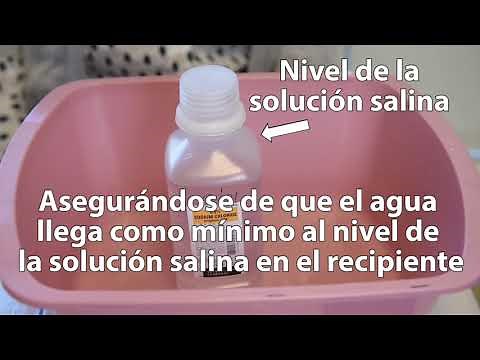Instrucciones de cómo administrar un enema