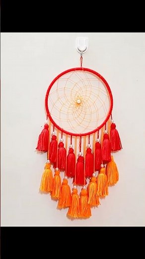 Dream Catcher | Wool Dream Catcher | Wool Crafts | How To Make Dream Catcher At Home | DIY Crafts