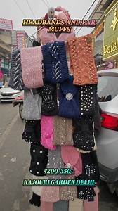 12K views · 47 reactions | Cute Winter headbands and Ear muffs for everyone | Rajouri garden Delhi . . . . . . . . . #marketexploring #marketexplore #marketvideos #clothes #suits #jewellery #womenwear #cheap #sale #bigsale #delhi #delhimarket #sarojini #sadarbazar #chandnichowk #wholesale #onlineshopping #store #shops #cheapdelhimarket #rajourigarden #winterwear #earmuffs #headbands #wintercollection #2025 #newyear | Shopping whispering vlogs | Facebook