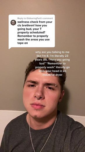 Replying to @GibberingTwit i hope you know how much of a condescending jerk you sound like#screammovie #infantilization #ftm #transman #transphobia #fyp #reply #replyingtocomments #audacityofmen