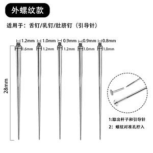 [Hot Item] Disposable Stainless Steel External Thread Guide Puncture Tool