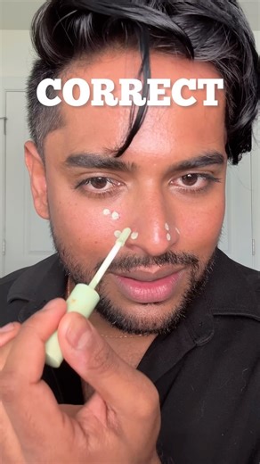 Redness can be easily covered with 2 layers of foundation 1 layer of concealer color corrector under it! 😅 But what about those who like minimal makeup or no makeup? ⬇️ 1. Correct - use a green corrector to mask redness. A little goes a long way! @elfcosmetics Camo Color Corrcetor 2. Conceal - use the tiniest bit foundation or concealer that matches your skin! @nudestix Blur Foundation Stick shade Nude 8 3. Distract - bring the focus to cheeks with a pigmented blush or wear a bold lip! @hourgla