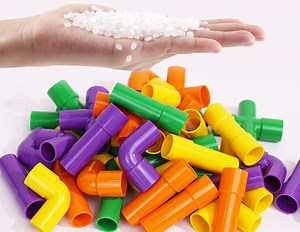 [Hot Item] Educational Toy Building Block Set, Stem Learning Toy Tube, Plastic Pipe Building Blocks