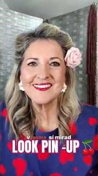 PIN-UP TRANSFORMATION: At 60 I feel sexier than ever 💋 #CarnivalWithRedShorts #Shorts #pinup