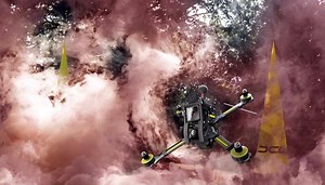 Smokin' hot racing - with DCL. Have a great weekend. | DCL - Drone Champions League