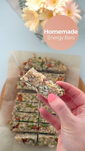 6.1K views · 36 reactions | Keep kids fueled after school with Easy Homemade Energy Bars  They make a perfect snack!  #energybar #homemadekidsnack #kidsnacks #healthysnacks #homemadesnacks #food #energy For full recipe, follow my link ➡️ https://mykidslickthebowl.com/energy-bar/ | My kids lick the bowl | Facebook