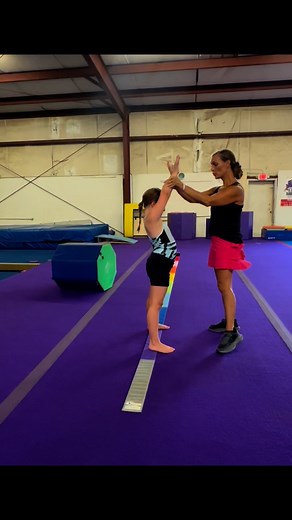 Back Bends with Emberlyn! Proud of this Sweet Girl! 🎉🎀 | Charis Gymnastics Elite Training Center