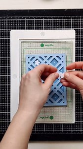 Waffle Flower Sweet Plaid Texture Die