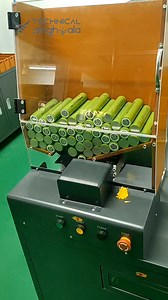 Automatic cell sorting machine for lithium Cyclendrical cell 33140 #lithium #Battery #LFPbattery Technical SinghWala Contact for this machine -8750767746 | Technical SinghWala