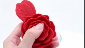 Rose Toy for Woman Pleasure,Vibrating & Wiggling Wearable Panty Vibrator with App & Remote Control Butterfly Vibrator,Rechargeable Clitoral G Spot Stimulator with 9 Modes Adult Sex Toys for Couples