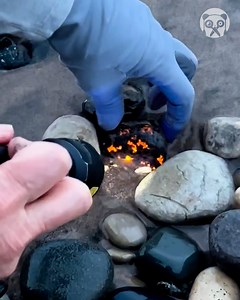 5.9K views · 18 reactions | Yooperlite hunting! The mysterious glowing rock Partner: greatlakesrockhounds | Innovative Panda | Facebook