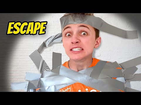Duct Tape Escape CHALLENGE!